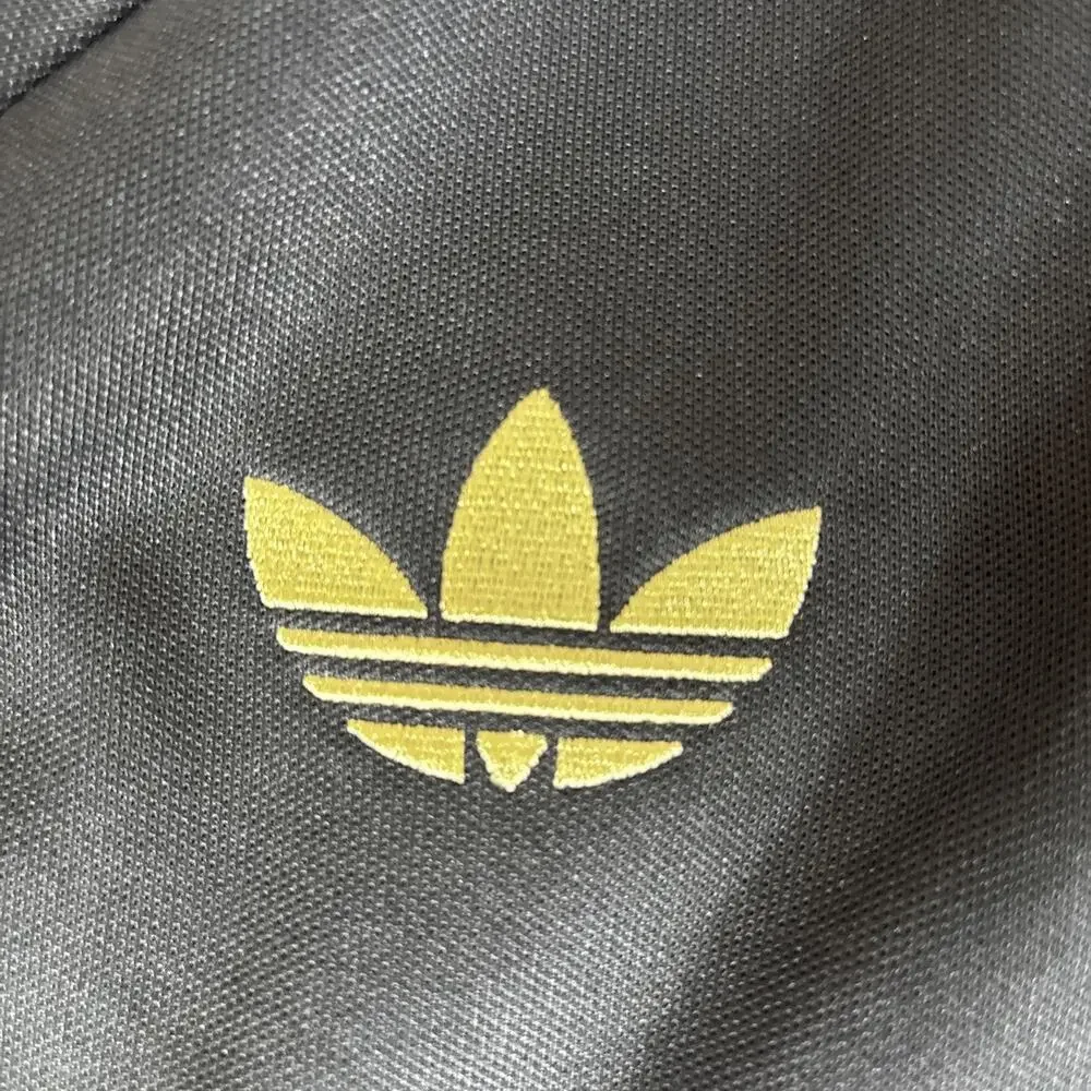 NWT Adidas Liverpool FC LFSTLR Black & Gold Soccer Track Jacket KC7802 Men's L